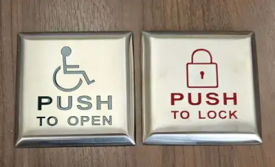 Handicap Automatic Door Operator, Automatic Universal Washroom., View more