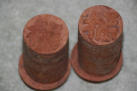CINNAMON BARK CONTAINERS for Cinnamon or Sugar 3 inches tall NEW