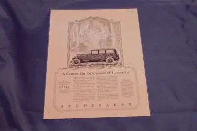 1927 Studebaker Original Ad, View more
