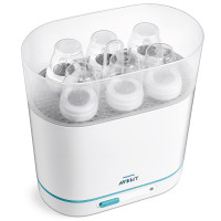 Philips Avent Steam Sterilizer for Baby Bottles, Pacifiers, Cups