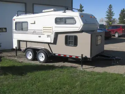 I have a 1994 Kodiak fiberglass camper modified to fit a tandem axle trailer which is Canadian made...