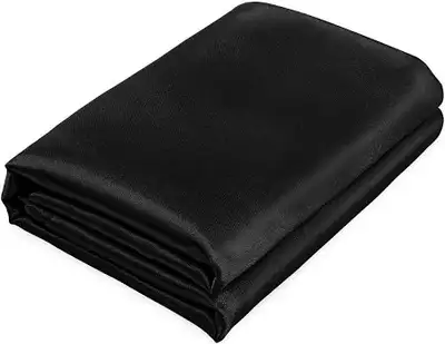 Black Satin Flat Sheet / Drap Plat en Satin Noir, View more