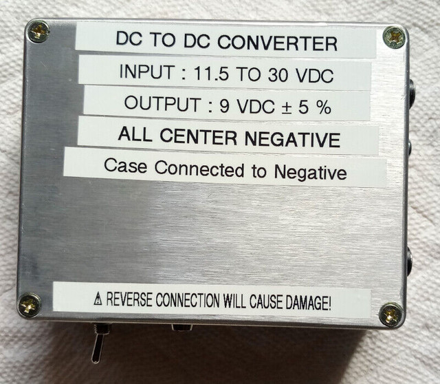 9VDC, Voltage Converter and Regulator for Pedals, Etcetera in Amps & Pedals in Ottawa