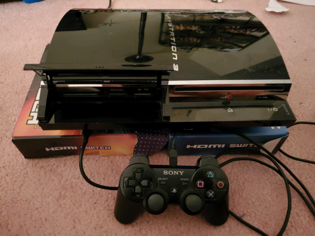 □■□LAUNCH CECHC03 60GB SONY PS3 MULTI REGION BC w/PAL PS1&2□■□ in Sony Playstation 3 in Mississauga / Peel Region - Image 2