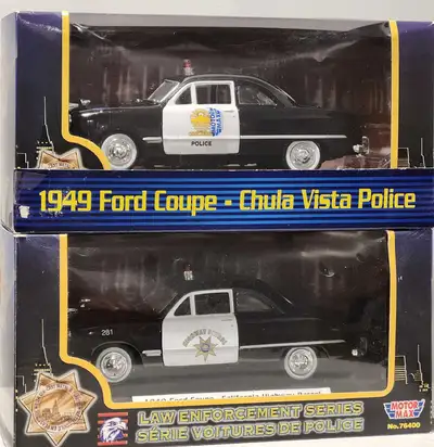1949 Ford Coupe Highway Patrol 1:24 diecast models , View more