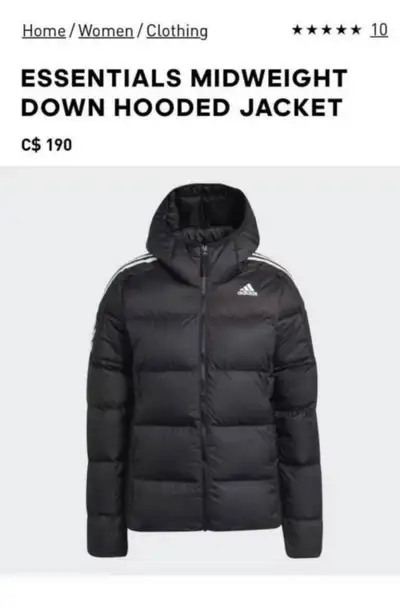 New ladies winter jacket with tags size M, View more