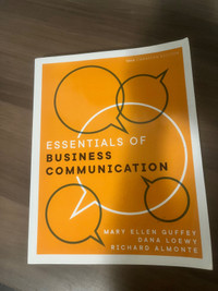 Essentials of Business Communication Textbook