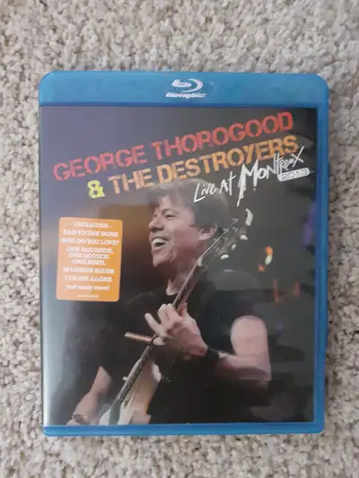 GEORGE THOROGOOD & THE DESTROYERS LIVE AT MONTREUX 2013 BLUE RAY, View more