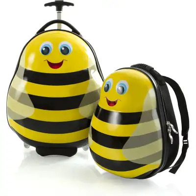 Heys Travel Tots Hardside Luggage 2pc - BumbleBee, View more