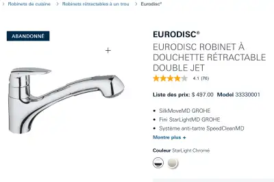 Grohe Eurodisc, View more