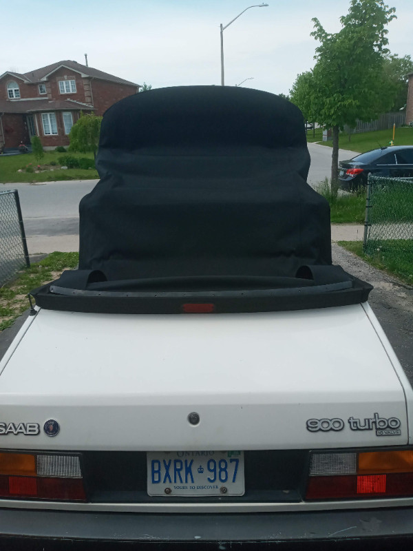 1988 Saab 900 turbo convertible 5 spd in Cars & Trucks in Barrie - Image 4