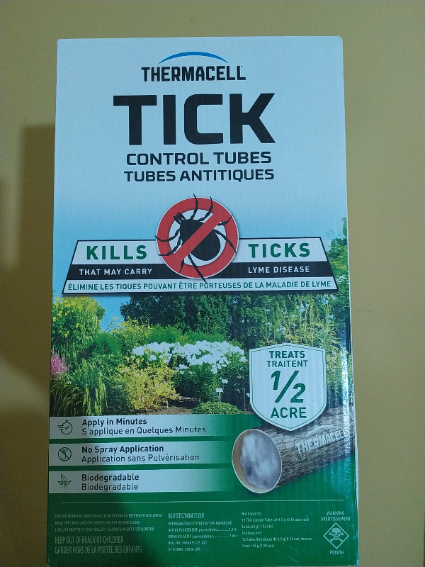 Thermacell Tick Control Tubes in Fishing, Camping & Outdoors in Oshawa / Durham Region