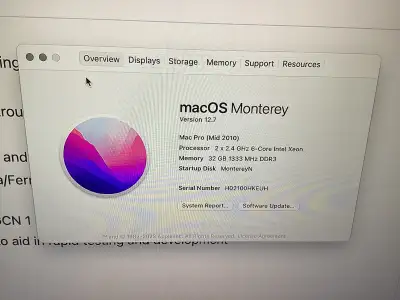 used Apple Mac Pro (Mid 2010) featuring 2 x 2.4 GHz 6-Core cpu, View more