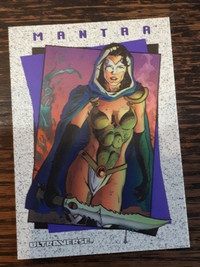 1993 Malibu Comics, Ultraverse II: Mantra Promo Card # PO