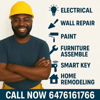 Need It Fixed? We’ve Got You Covered! Top-Quality Handyman Services – Fast. Reliable. Affordable. Ti...