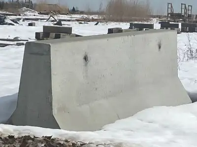 Concrete Jersey Barriers, View more