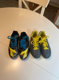 Boys soccer shoes cleats size 13T and 13C