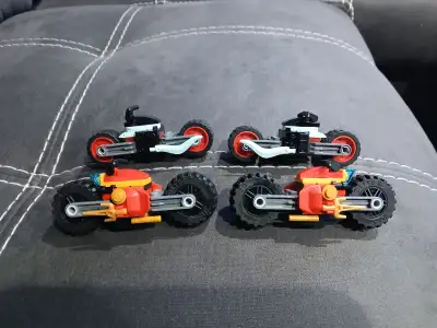 Lego Ninjago motorcycle lot wants Halo mega bloks spartans, View more