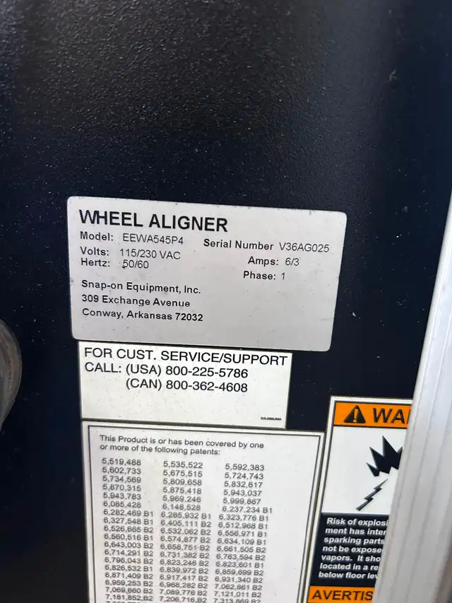 John Bean Visualiner Wheel Aligner570159754159728641