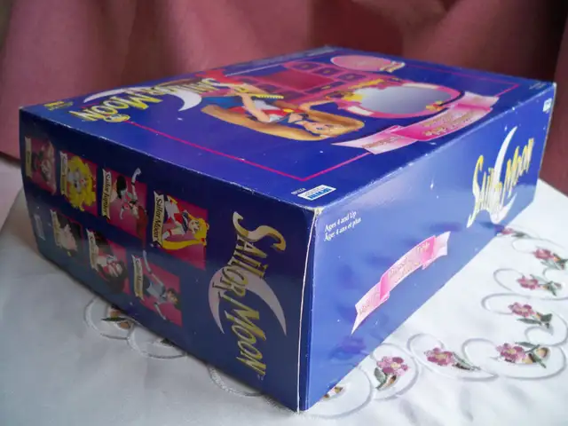 1997 Sailor Moon "Light-Up Dressing Table" Vanity in Box (Irwin) in Arts & Collectibles in Fredericton - Image 10