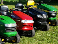 CASH PAID FOR YOUR UNWANTED/BROKEN LAWN TRACTOR
