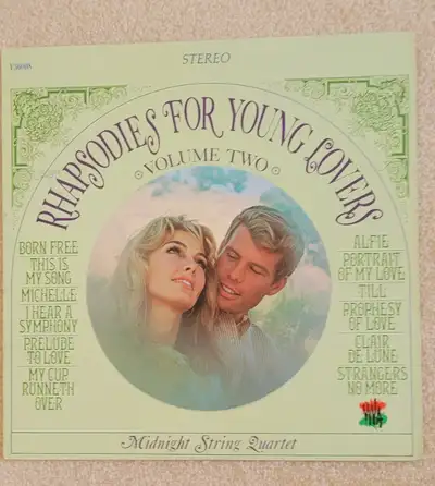 Rhapsodies For Young Lovers Vol.2 Vinyl LP Midnight String Quart, View more