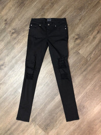 Tripp skinny leg black jeans size 3