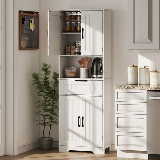 68" Tall Kitchen Pantry Cabinet in Hutches & Display Cabinets in Markham / York Region - Image 9
