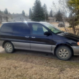 2005 Kia Sedona Black