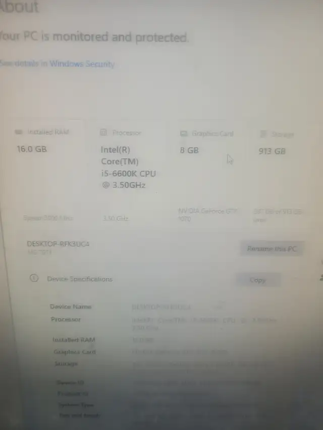 Gameing Desktop and 2 monitors in Desktop Computers in Edmonton - Image 5