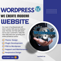 I will create, redesign, and revamp WordPress websites.