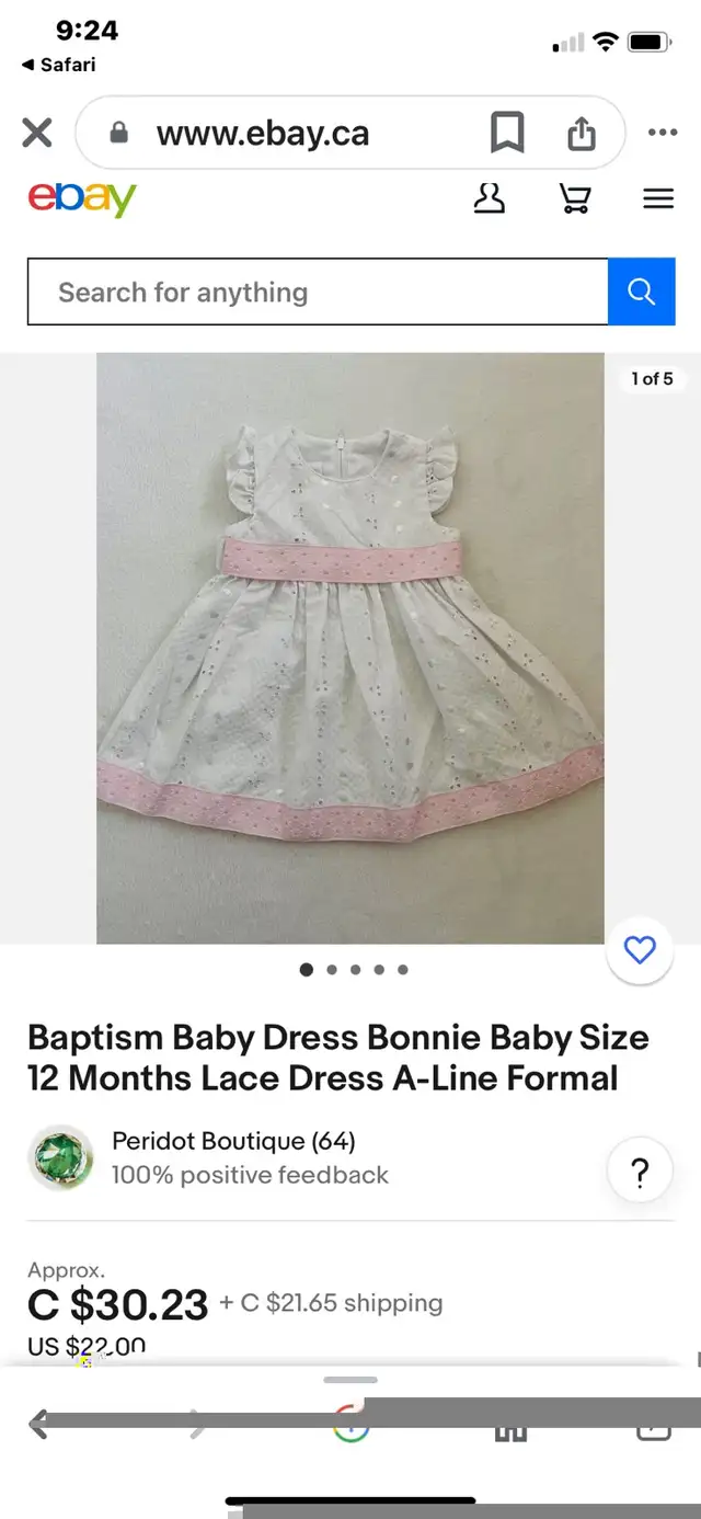 Dress & bloomers size 24 months in Clothing - 18-24 Months in Kitchener / Waterloo - Image 9