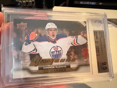 Connor McDavid Young Guns hockey card, View more