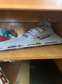 Built Lego Star Wars sets 