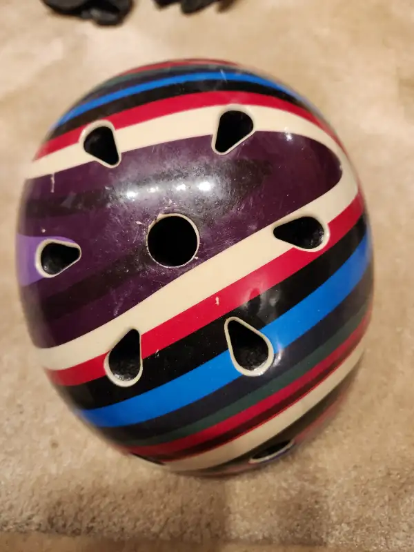 Colored Bike Helmet