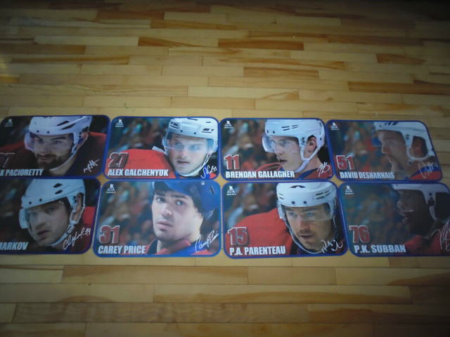 Set of Montreal Canadiens Placemats in Arts & Collectibles in Moncton - Image 3