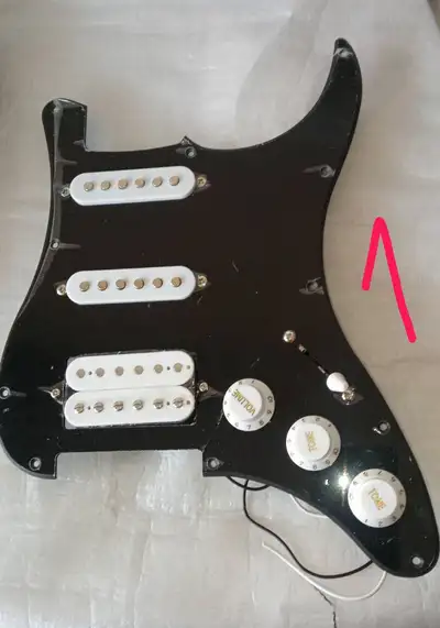 Wired Loaded Pickguards for Strat Guitar, View more