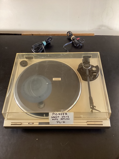 Pioneer PL-4 Direct Drive Stereo Turntable Record Player in Stereo Systems & Home Theatre in City of Toronto - Image 3