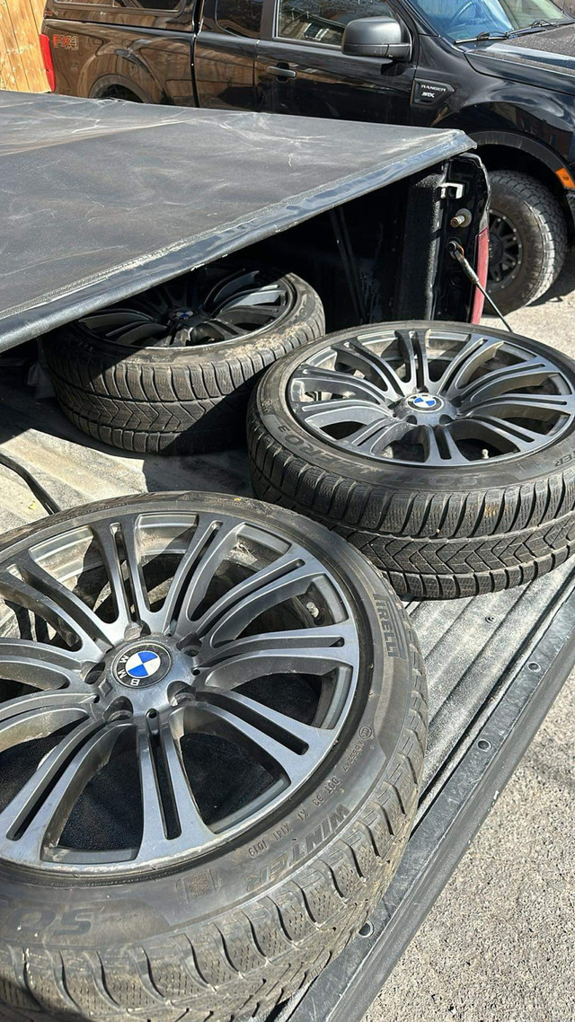 BMW Rims + Pirelli Winter Tires (x4) in Tires & Rims in Ottawa - Image 3
