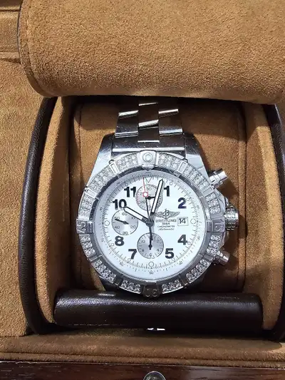 Breitling Chronometer Automatic Mens Running Watch A13370, View more