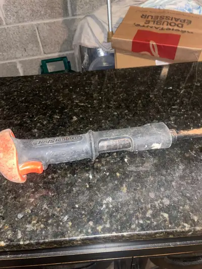 Ramset concrete gun. Barely been used. Contact Peter. 416-723-1984