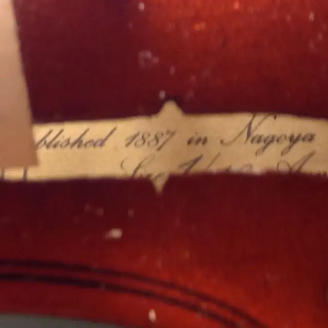 Nagoya Suzuki 1/8 Violin Signed Japan Highest Quality Student Ex in String in Vancouver - Image 5