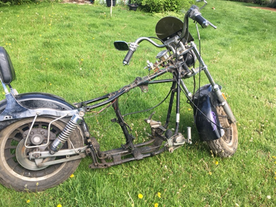 1976 Harley Superglide Shovelhead 4 speed OEM frame/ rolling chassis. Clean Ontario ownership, with...