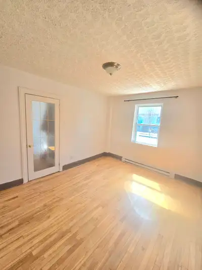 Grand 4 1/2 à louer Rez-de-Chaussée d'un duplex à Montréal-Nord (H1G 5V9), sur une rue résidentielle...