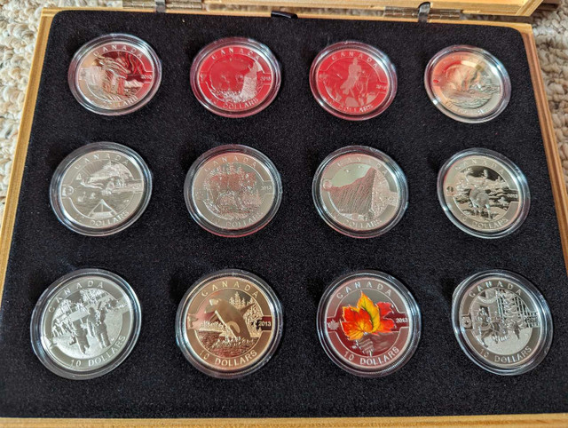 2013 O Canada 12 coin silver set in Arts & Collectibles in Calgary - Image 2