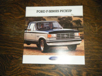 Ford 1988  F-Series Pickup Truck Brochure full Line