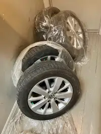 Summer tires with mags