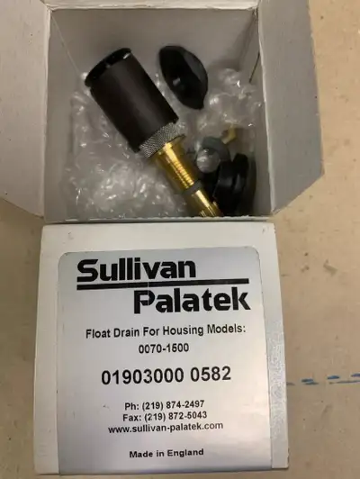 Genuine Sullivan-Palatek Air Compressor 01903000-0582 Auto Float Drain. Brand new in box. Can ship a...