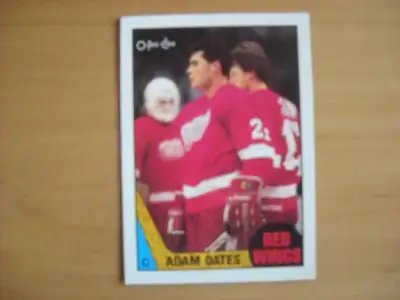 Carte de hockey de Adam Oates de 1987 (recrue), View more