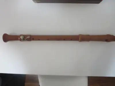 Beautiful Johannes Adler C‐Tenor recorder, hand‐made in Germany, View more